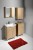 ZOJA/KERAMIA FRESH szafka wisząca 50x76x23cm, dąb platin #2