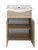 KERAMIA FRESH szafka umywalkowa 51,1x74x34cm, dąb platin #3