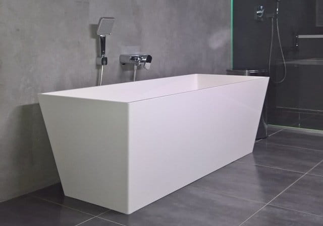KVADRIE wanna kompozytowa 1590x650x550mm, objętość 360l, biały połysk #3