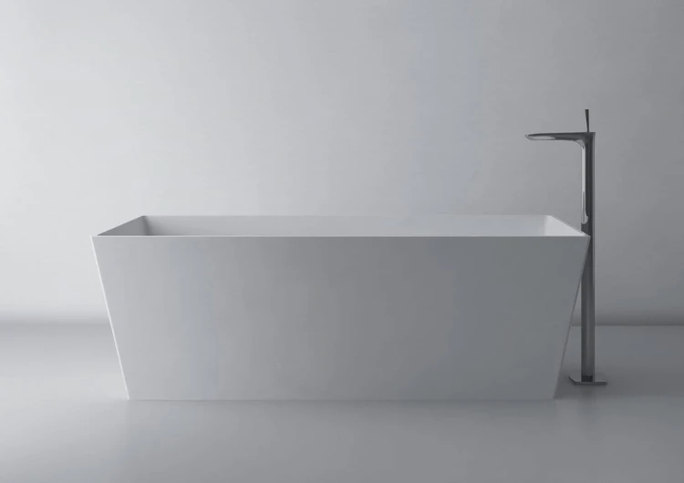 KVADRIE wanna kompozytowa 1590x650x550mm, objętość 360l, biały połysk #4