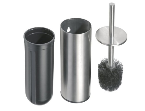 X-STEEL szczotka do WC wisząca/do postawienia, stal nierdzewna mat #2