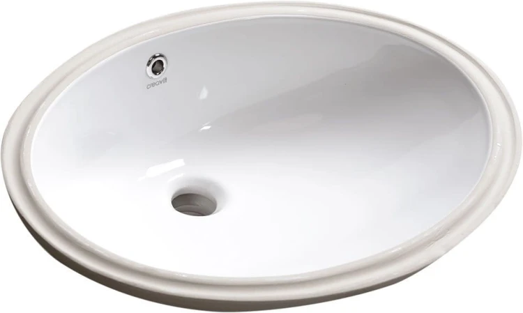 Umywalka ceramiczna pod blat 57x43cm, biała