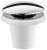 Odpływ wannowy 6/4", klik-klak, chrom