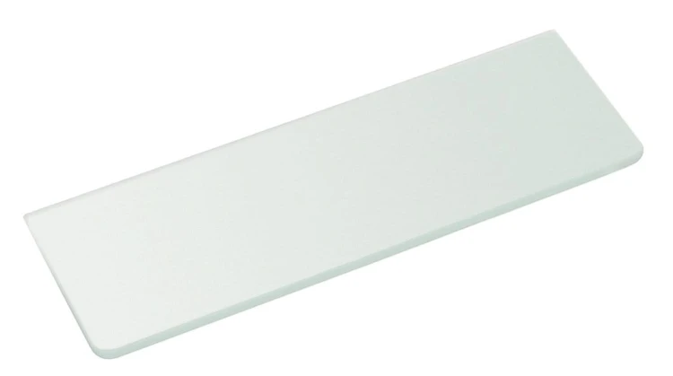 Półka 200x100x8mm, szkło mleczne