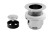 Korek umywalkowy 5/4“, niezamykana, design grzybek, 30-45mm, chrom #2