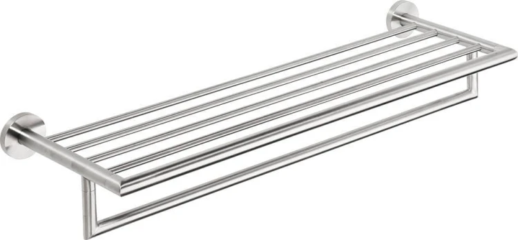 X-STEEL półka na ręczniki z relongiem, stal nierdzewna mat