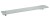 X-ROUND półka szklana 600x130mm