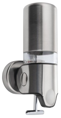 Dozownik mydła 350ml, stal nierdzewna mat