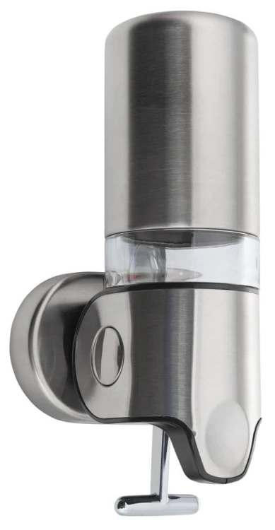Dozownik mydła 350ml, stal nierdzewna mat