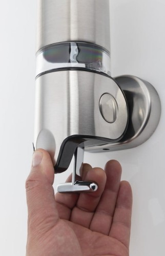 Dozownik mydła 350ml, stal nierdzewna mat #2