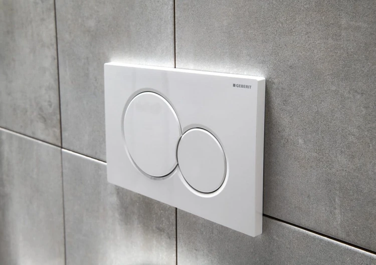 GEBERIT SIGMA01 przycisk spłukujący, Dual flush, biały połysk #2