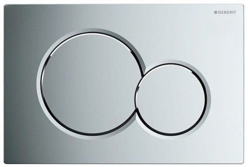 GEBERIT SIGMA01 Dual flush przycisk spłukujący, chrom połysk