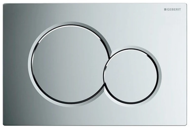 GEBERIT SIGMA01 Dual flush przycisk spłukujący, chrom połysk