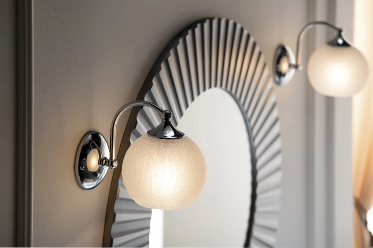 VERITA lampa ścienna E27 40W, 230V, IP21, chrom #3