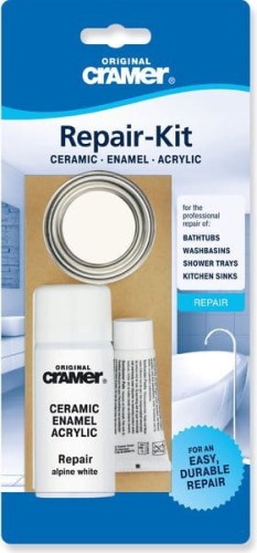 REPAIR KIT zestaw naprawczy - ceramika, emalia i akryl, biały #2