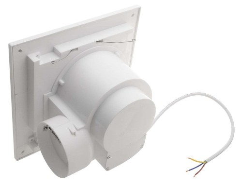 TECTO wentylator sufitowy osiowy, 20W, wylot 100mm, biały #2