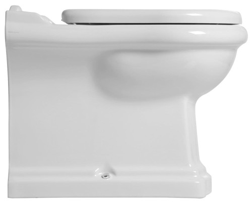 RETRO misa WC 39x61cm, odpływ poziomy/pionowy, biały #2