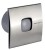 SILENTIS 10 INOX wentylator łazienkowy, osiowy, 15W, O100mm, stal nierdzewna mat