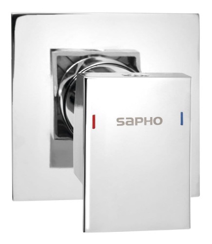 SPECTRE bateria bidetowa podtynkowa, 1 wyjście, chrom