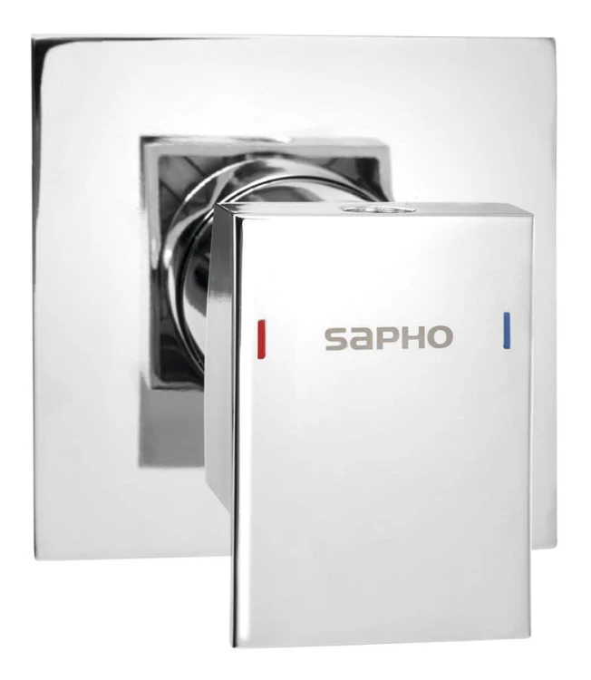 SPECTRE bateria bidetowa podtynkowa, 1 wyjście, chrom