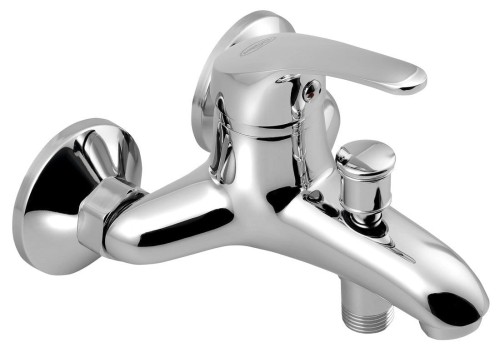 AQUALINE 35 bateria wannowa ścienna, 100mm rozstaw, chrom #2