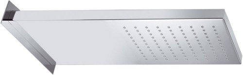 Deszczownia ścienna , 500x200mm, stal nierdzewna polerowana