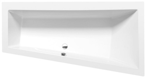 ANDRA R wanna asymetryczna 180x90x45cm, biały