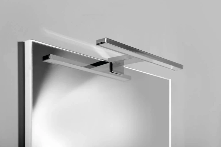 SERAPA LED oświetlenie, 5W, 230V, 300x40x100mm, IP44, plastik, chrom #3