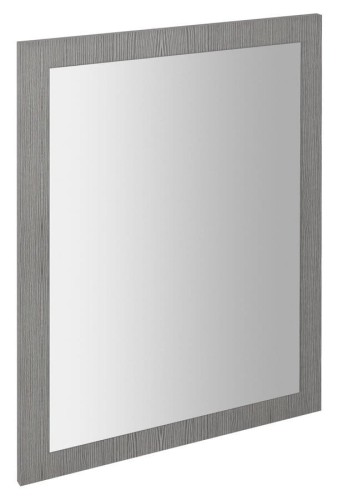 NIROX Lustro w ramie 60x80cm, dąb srebrny