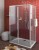LUCIS LINE kabina prysznicowa trójścienna 1000x800x800mm wariant L/P