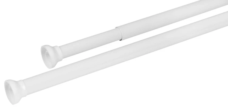Drążek teleskopowy rozporowy 63-105cm, biały #2