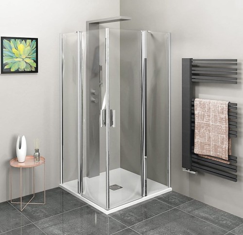 ZOOM kabina prysznicowa 900x900mm, szkło czyste