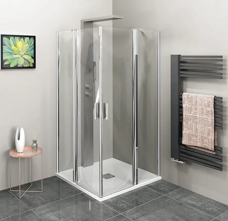 ZOOM kabina prysznicowa 900x900mm, szkło czyste